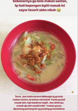 Sayur labu siam/sayur manisa