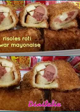 Risoles roti tawar mayonnaise