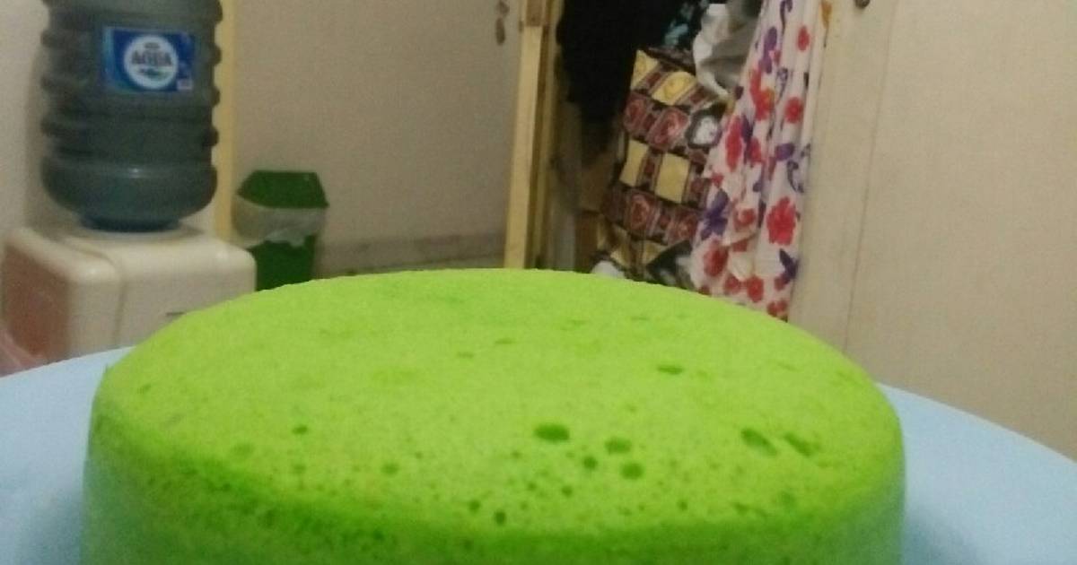 3 resep cake pandan kukus ala  anak  kost  enak dan sederhana 