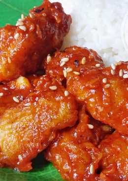 Ayam Goreng Saus Korea (Korean Fried Chicken)