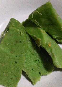 Bolu kukus ubi rasa jahe pandan