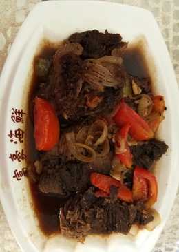 DagingÂ  Sapi lada hitam saori