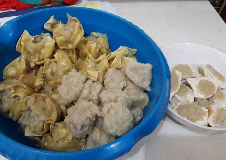 resep lengkap untuk Siomay ikan yummy dan empuk