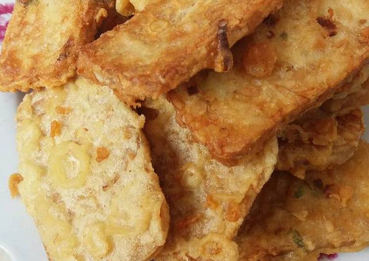 resep lengkap untuk Tempe Goreng Tepung