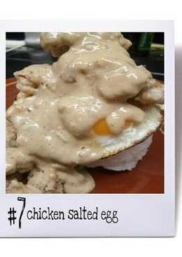 Chicken salted egg