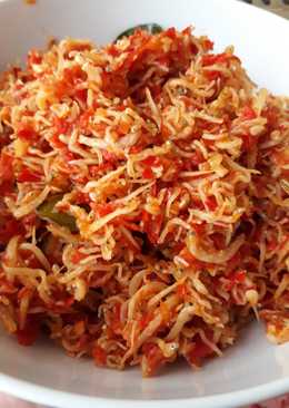 Sambal teri nasi