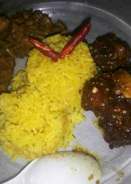 Nasi kuning keju Blue Band