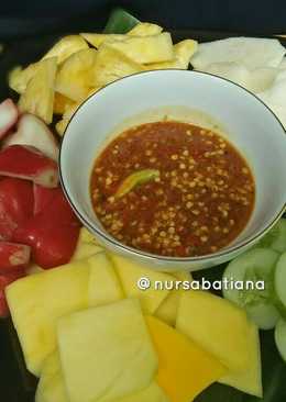 509 resep rujak lotis enak dan sederhana Cookpad