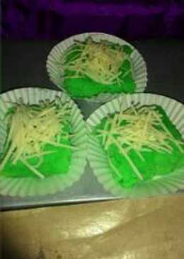 Bolu singkong pandan keju kukus