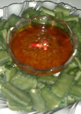 Kecipir sambel garang asem