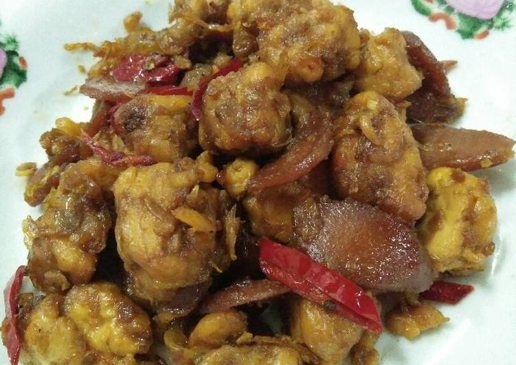 resep lengkap untuk TTS (Tahu Tempe Sosis) Saus Teriyaki