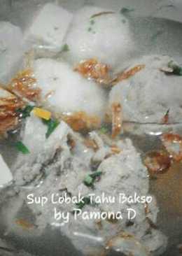 Sup Lobak Tahu Bakso