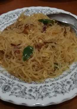 Bihun goreng cabe ijo