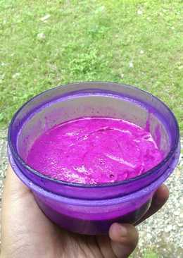 Sorbet buah naga