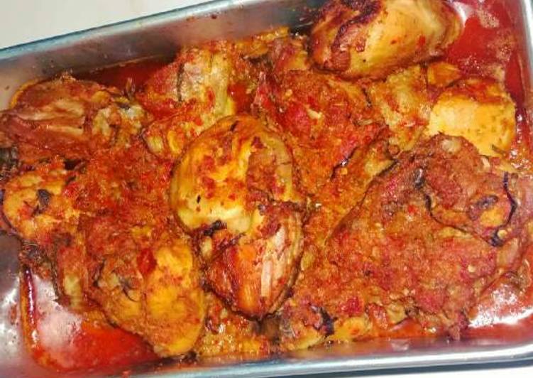  Resep  Ayam  betutu khas  Bali  pedasss cocok untuk pemula 