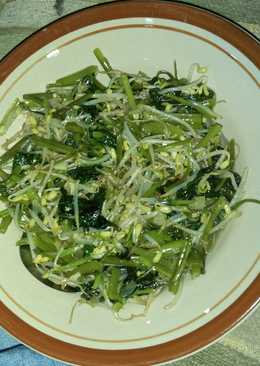 Tumis kangkung taoge