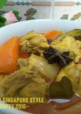 Chiken Curry Singapore Style