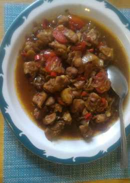 Ayam kecap pedas