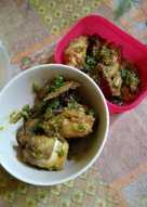 Ayam goreng sambal hijau simple