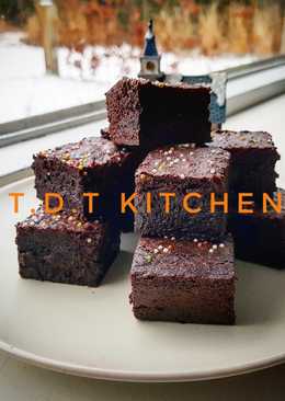 Fudgy cocoa brownies