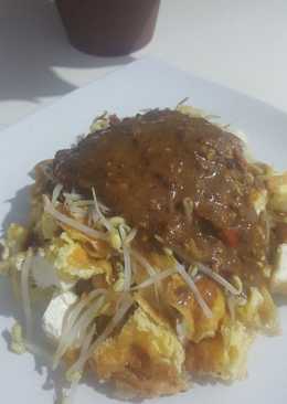 Tahu Telur Bumbu Petis