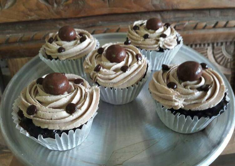 gambar untuk resep makanan Cupcakes kukus coklat