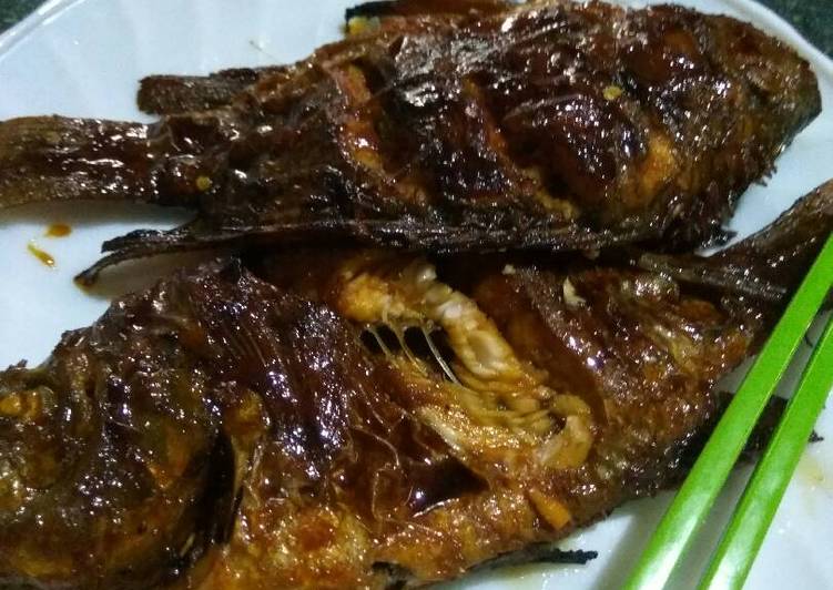 resep makanan Nila Panggang Saos Tiram