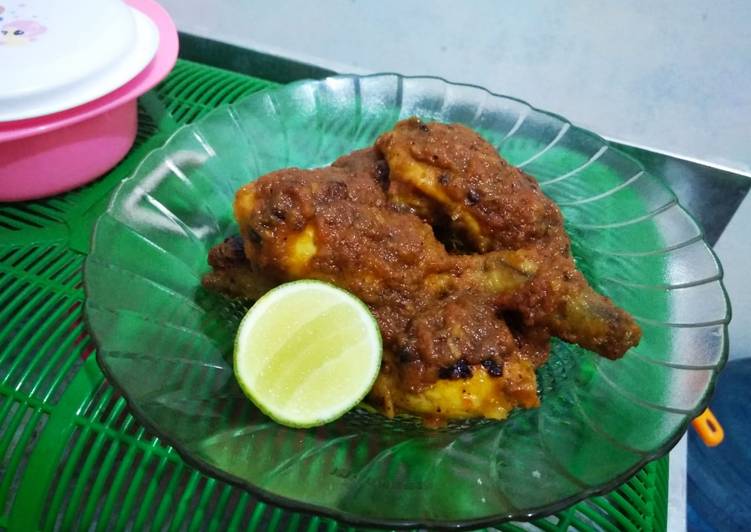 Ayam bakar bumbu rujak #BikinRamadanBerkesan