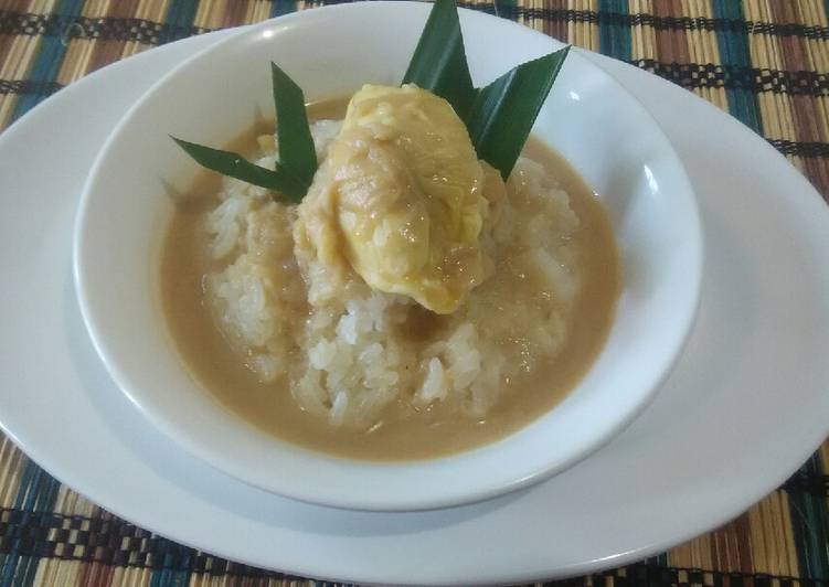 gambar untuk resep makanan Ketan durian