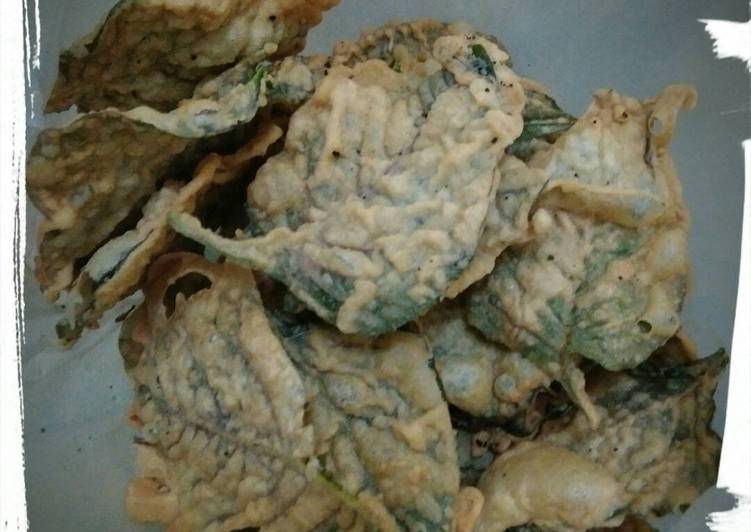 resep Kripik Bayam Kres kres