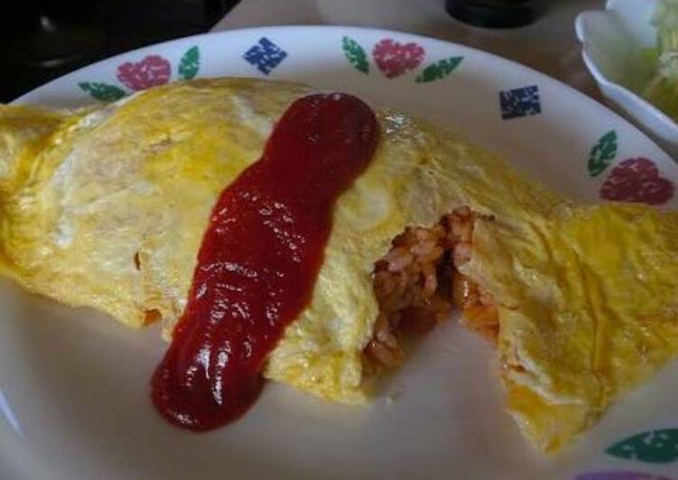 resep Omurice Mudah