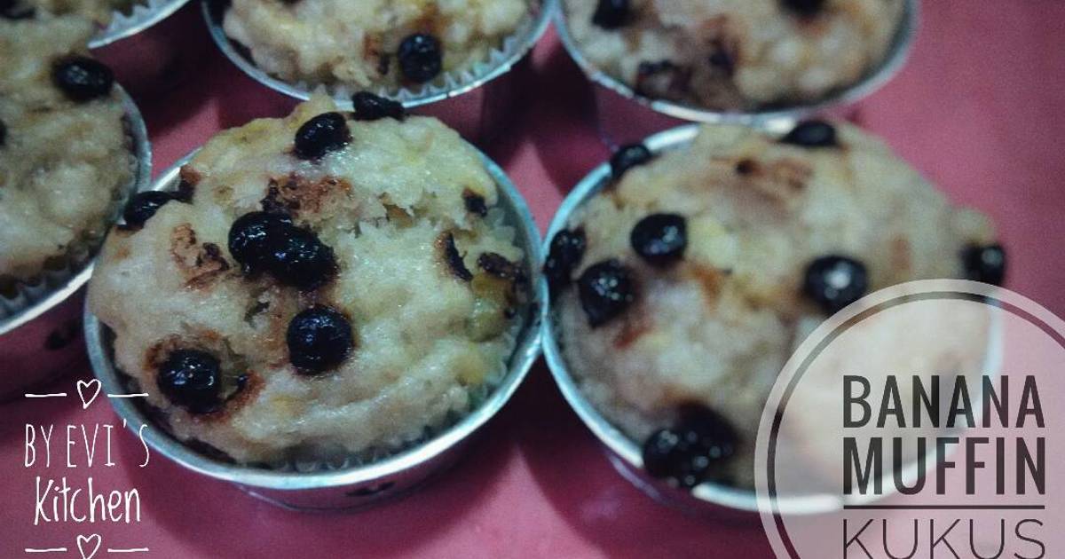 Resep Banana Muffin Kukus oleh Evi Wijayanti - Cookpad