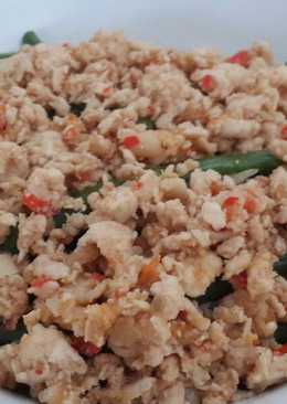 Baby buncis ala singapore