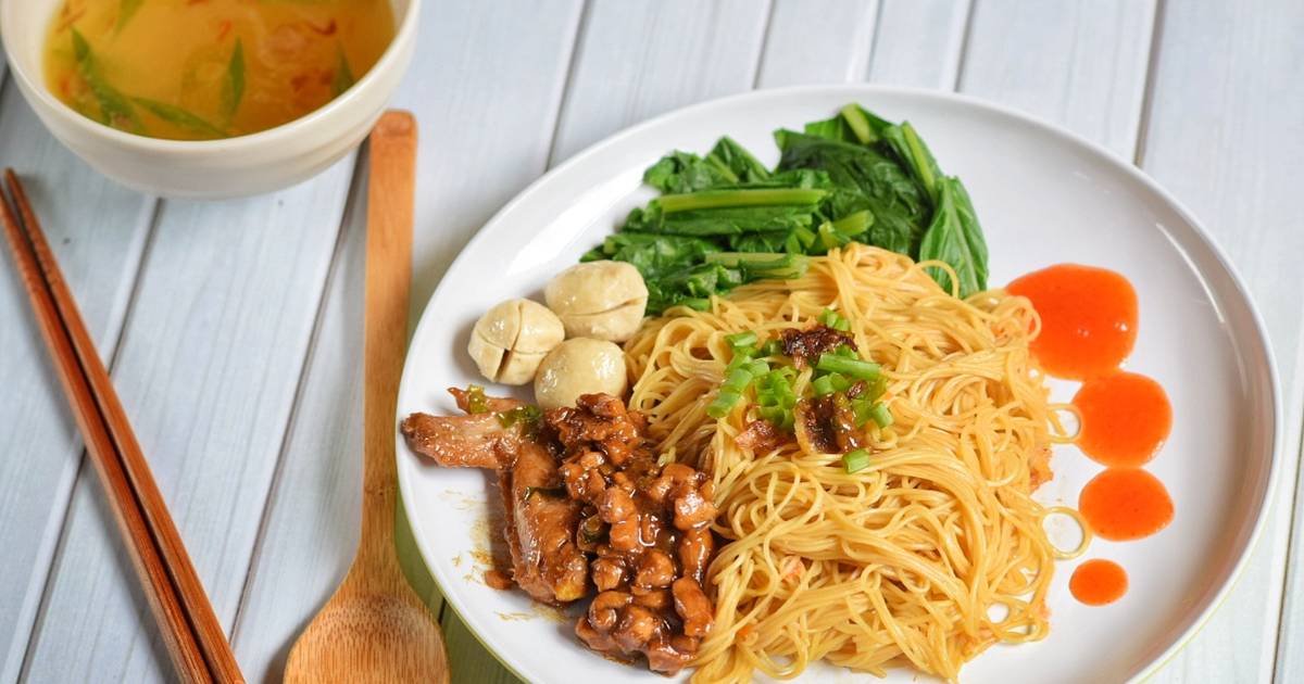 48 resep  mie  yamin  enak dan sederhana Cookpad