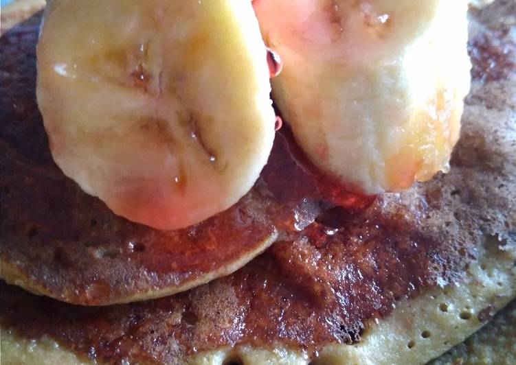 resep lengkap untuk Banana Oat Pancake