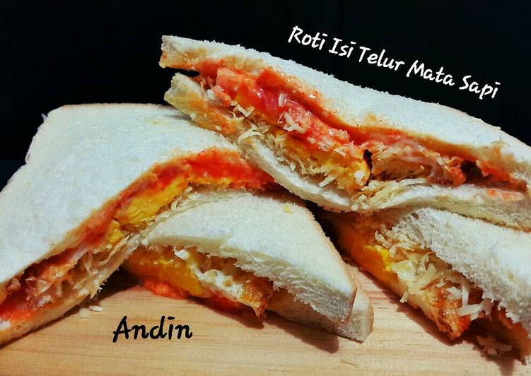 Resep Roti  Isi Telur  Mata  Sapi oleh Andin s Kitchen Cookpad