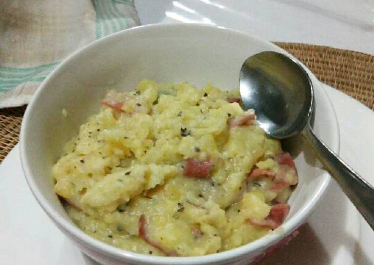 gambar untuk resep makanan Mashed Potato simple