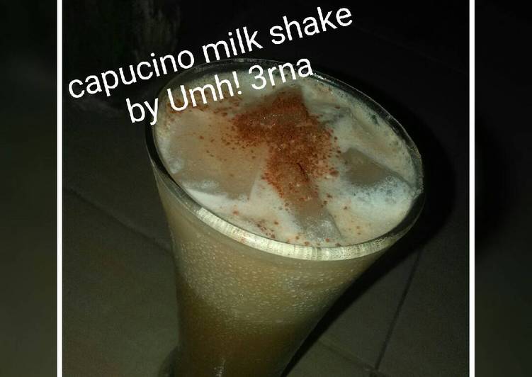 resep Capucino Milk shake