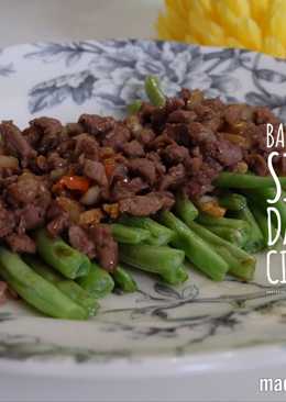 Tumis Buncis Daging Cincang ð¥ð¥ð¥