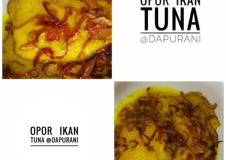 resep makanan Opor Ikan Tuna