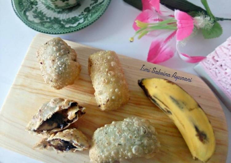 Resep Pisang Aroma kulit bikin sendiri, renyah,, enakk ??