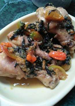 Pepes ayam tanpa daun