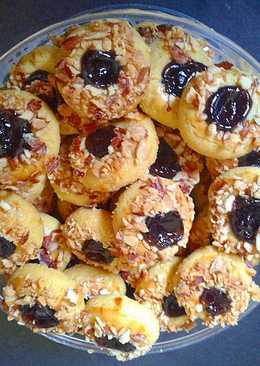 Blueberry Almond Cookies