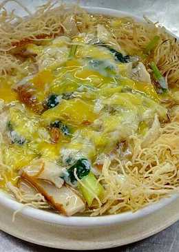 Cantonese fried bihun +kwetiau