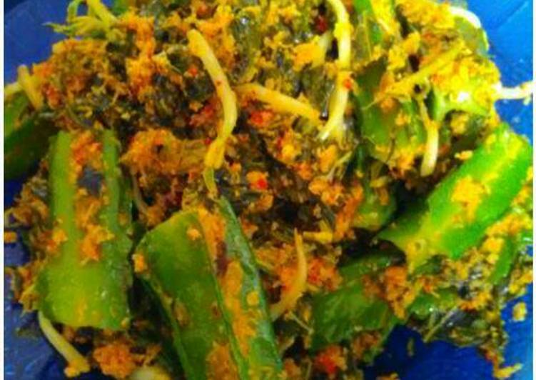 resep makanan Urap kering (Anyang)