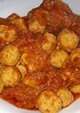Sambal Goreng Bola Daging dan Krecek