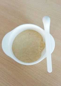 MPASI 7 bulan (Gindara with kabocha porridge)