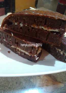 Martabak Manis Coklat aka terang bulan isi Keju Susu no resting no ragi praktis anti gagal