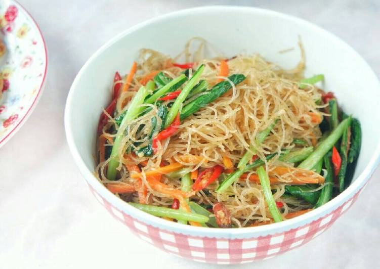 gambar untuk resep makanan Bihun Goreng Teriyaki