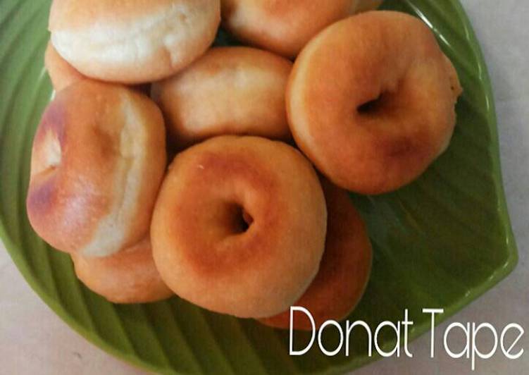 resep lengkap untuk Donat tape